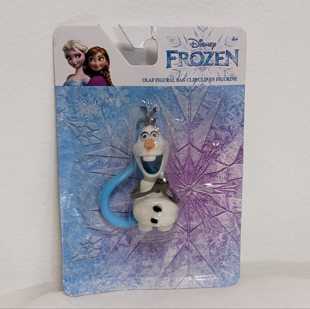Disney Frozen Olaf Figural Bag Clip, NEW